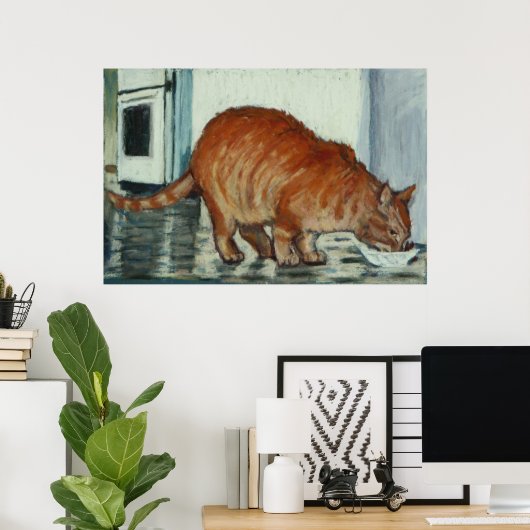 Ginger Tom Cat - Afdrukken of Posters (Thuiskantoor)