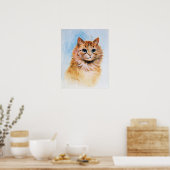Ginger Tom, Louis Wain Poster (Keuken)