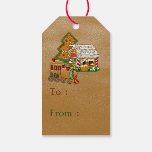 Ginger Town Cadeaulabel (Achterkant)