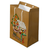 Ginger Town Medium Cadeauzakje (Achterkant Gekanteld)