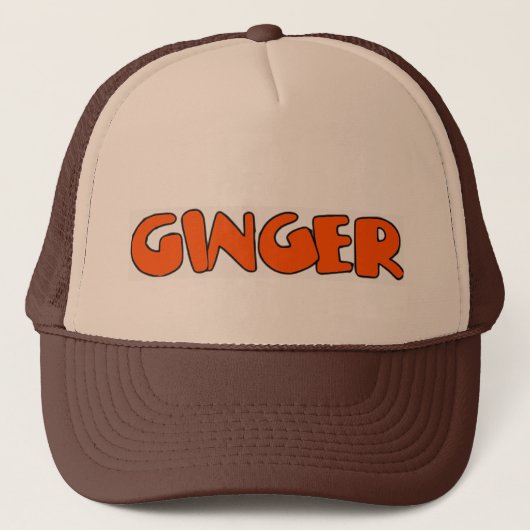 Ginger Trucker Pet (Voorkant)