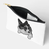 Ginger-Twirl Zip Pouch Etui (Open)