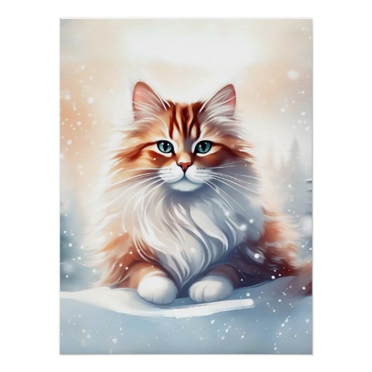 Ginger Winter Kat Perfect Poster (Voorkant)