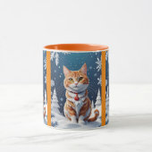 Ginger Winter Kerstkat Mok (Midden)