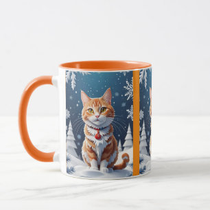 Ginger Winter Kerstkat Mok