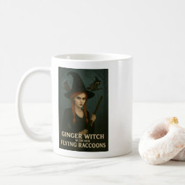 Ginger Witch met haar vliegende wasberen Koffiemok