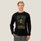 Ginger Witch met haar vliegende wasberen Tri-Blend Shirt (Voorkant)