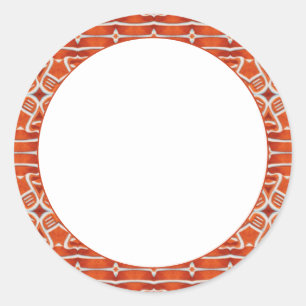 GINGERBREAD 1,5" matte ronde stickers