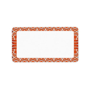 GINGERBREAD 2.375"x.1.25"Etiketten Etiket