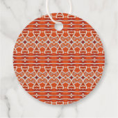 GINGERBREAD 2" Ronde Garnetiketten Bedankjes Labels (Achterkant)