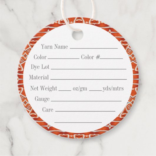 GINGERBREAD 2" Ronde Garnetiketten Bedankjes Labels (Voorkant)