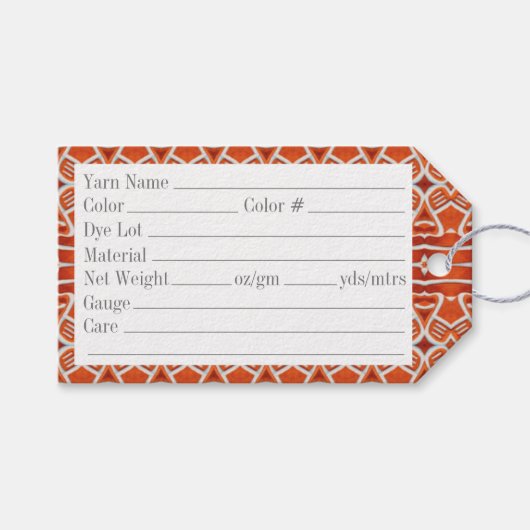 GINGERBREAD 3.5 "x2" Garens Labels Cadeaulabel (Voorkant (Horizontaal))