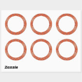 GINGERBREAD 3" Ronde Matte Stickers (Vel)