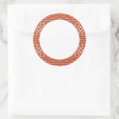 GINGERBREAD 3" Ronde Matte Stickers (Tas)