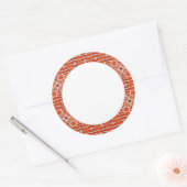 GINGERBREAD 3" Ronde Matte Stickers (Envelop)