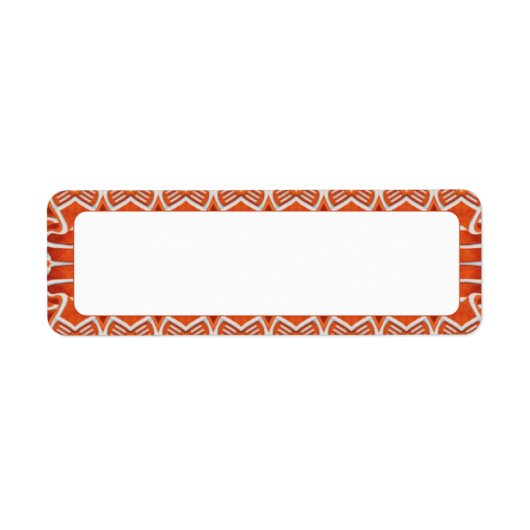 GINGERBREAD 5,7cm x 1,9cm Labels (Voorkant)