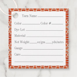 GINGERBREAD 5cm Vierkante Garnetags Bedankjes Labels