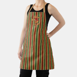 Gingerbread All-Over Print Schort