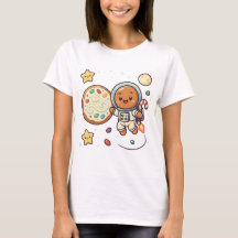 Gingerbread Astronaut Christmas Cute Space Holiday