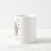 Gingerbread Astronaut Christmas Holiday Cute Space Koffiemok (Center)