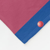 Gingerbread Baby Candy Cane Christmas Fleece Deken (Hoek)