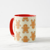 Gingerbread Baby Coffee Mug Christmas Coffee Cup Mok (Voorkant links)
