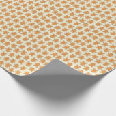 Gingerbread Baby Gift Wrapping Paper Christmas Cadeaupapier (Hoek)