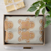 Gingerbread Baby Gift Wrapping Paper Christmas Tissuepapier (Geschenk)