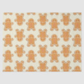 Gingerbread Baby Gift Wrapping Paper Christmas Tissuepapier (Voorkant)