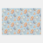 Gingerbread Baby Gingerbread Kerstboom Inpakpapier Vel (Voorkant 3)