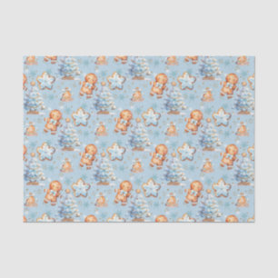 Gingerbread Baby Gingerbread Kerstboom Tissuepapier