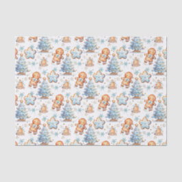 Gingerbread Baby Gingerbread Kerstboom Tissuepapier