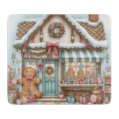 Gingerbread Bakery House Cutting Board Snijplank (Voorkant)