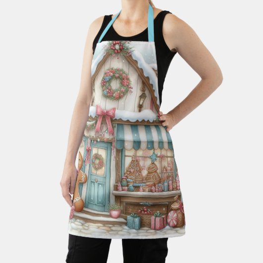 Gingerbread Bakery House  Schort (Insitu)