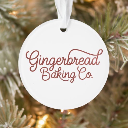 Gingerbread Baking Co Kerst  Ornament (Boom)