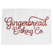 Gingerbread Baking Co Kerstmis Groot Cadeauzakje (Voorkant)