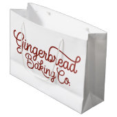 Gingerbread Baking Co Kerstmis Groot Cadeauzakje (Voorkant Gekanteld)