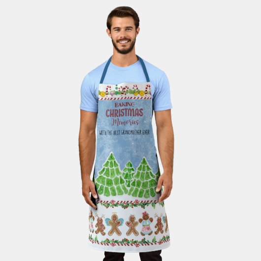 Gingerbread Bakken Kerstmis Herinneringen Beste Om Schort (Gedragen)