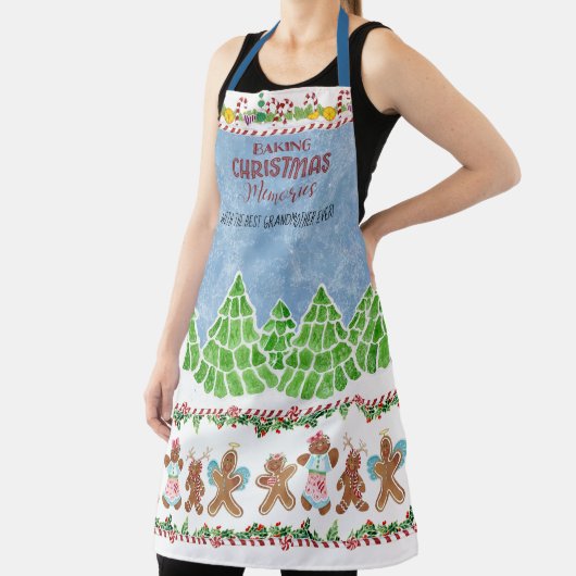 Gingerbread Bakken Kerstmis Herinneringen Beste Om Schort (Insitu)