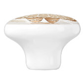 Gingerbread Ballerina Keramische Pul Knop (Zijkant)