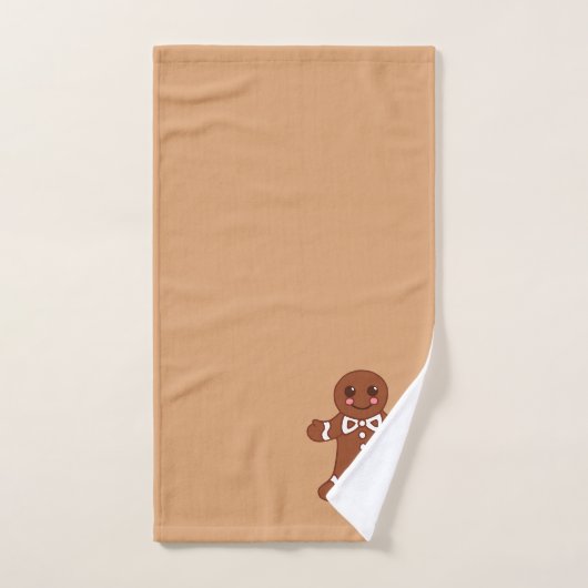  Gingerbread Bath Towel Set Bad Handdoek (Handdoek)