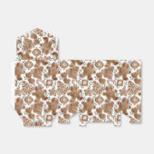 Gingerbread Berry Bedankdoosjes (Uitgevouwen)