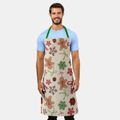 Gingerbread Bliss All-Over Print Schort (Gedragen)