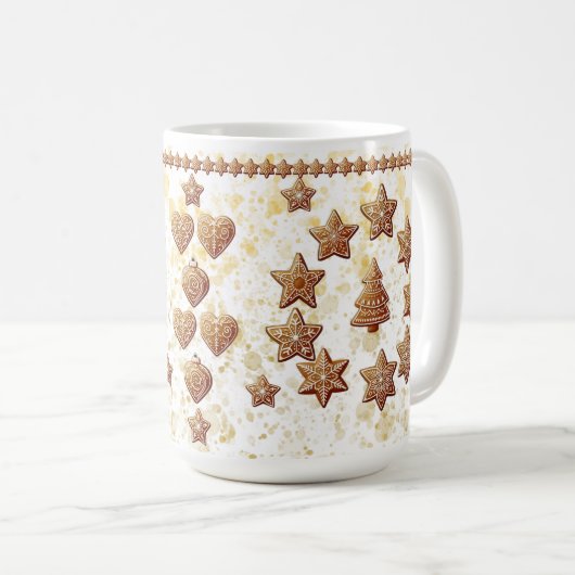 Gingerbread Bliss Holiday Mok (Voorkant rechts)