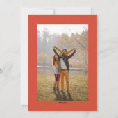 Gingerbread Bossen Forest Friends Illustrated Feestdagenkaart (Achterkant)