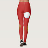 Gingerbread Boy Cookie Leggings (Achterkant)