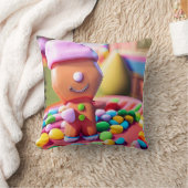 Gingerbread Boy Makes Good beroemd gemaakt door Ke Kussen (Deken)