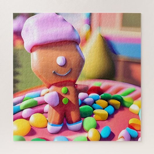 Gingerbread Boy Makes Good beroemd gemaakt door Ke Legpuzzel (Verticaal)