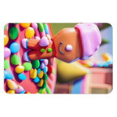 Gingerbread Boy Makes Good beroemd gemaakt door Ke Magneet (Horizontaal)