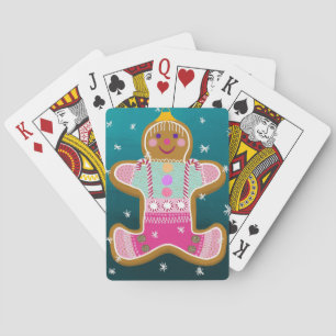 Gingerbread Boy Speelkaarten